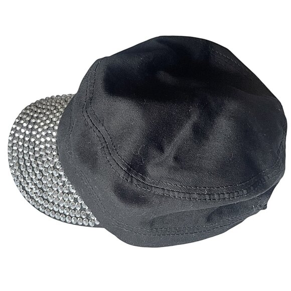 Something Special Sparkle Baseball Cap – Rhinestone Brim • 100% Cotton - Picture 2 of 5